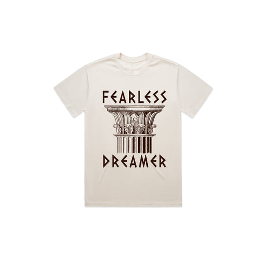 FEARLESS DREAMER TSHIRT - TAN