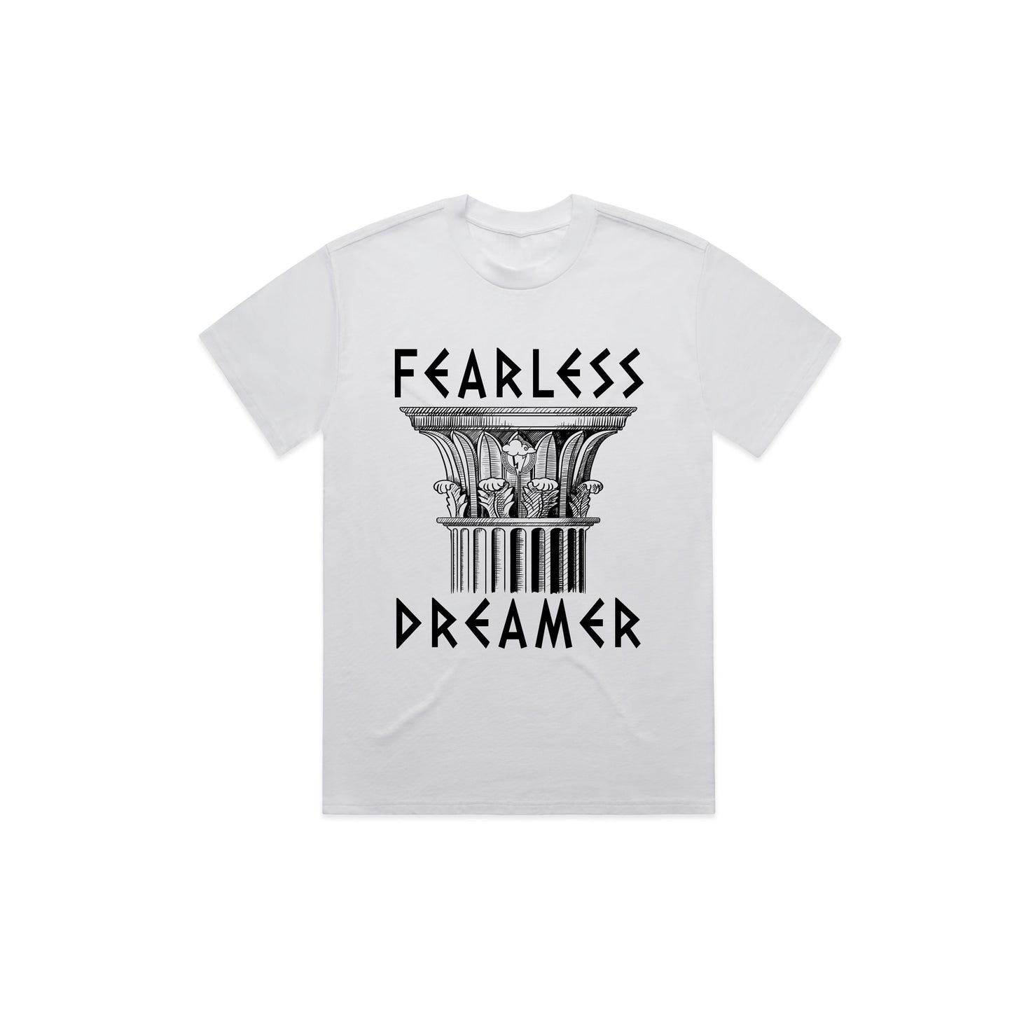 FEARLESS DREAMER TSHIRT - WHITE